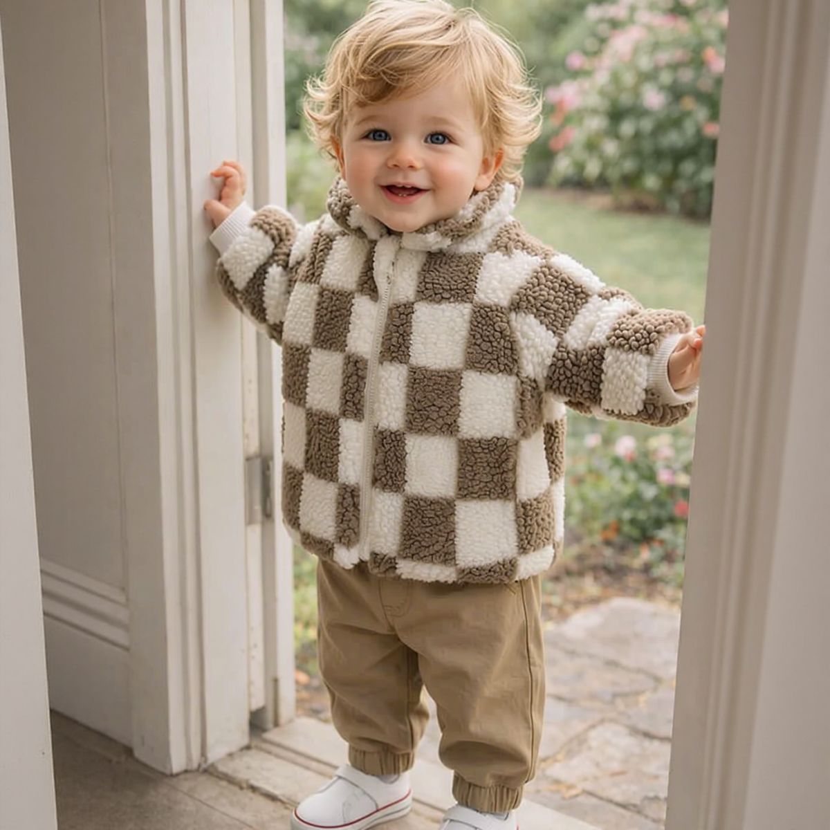 Toddler Baby Sherpa Fleece Jac - đánh giá và giá Toddler Boy Winter Fleece Jacket
