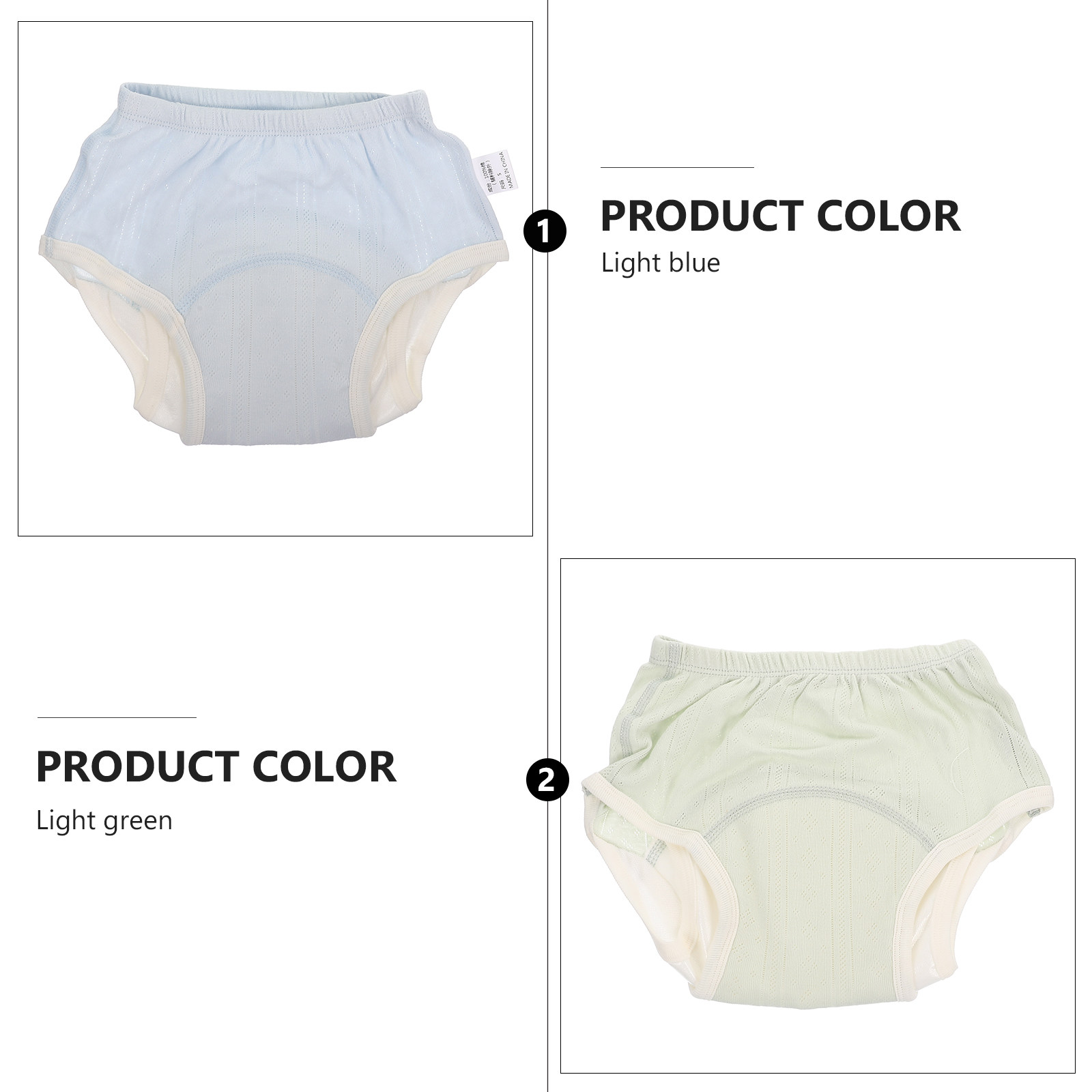 2pcs Cotton Potty Training Pan - đánh giá và giá Toddler Training Pants Leak Proof