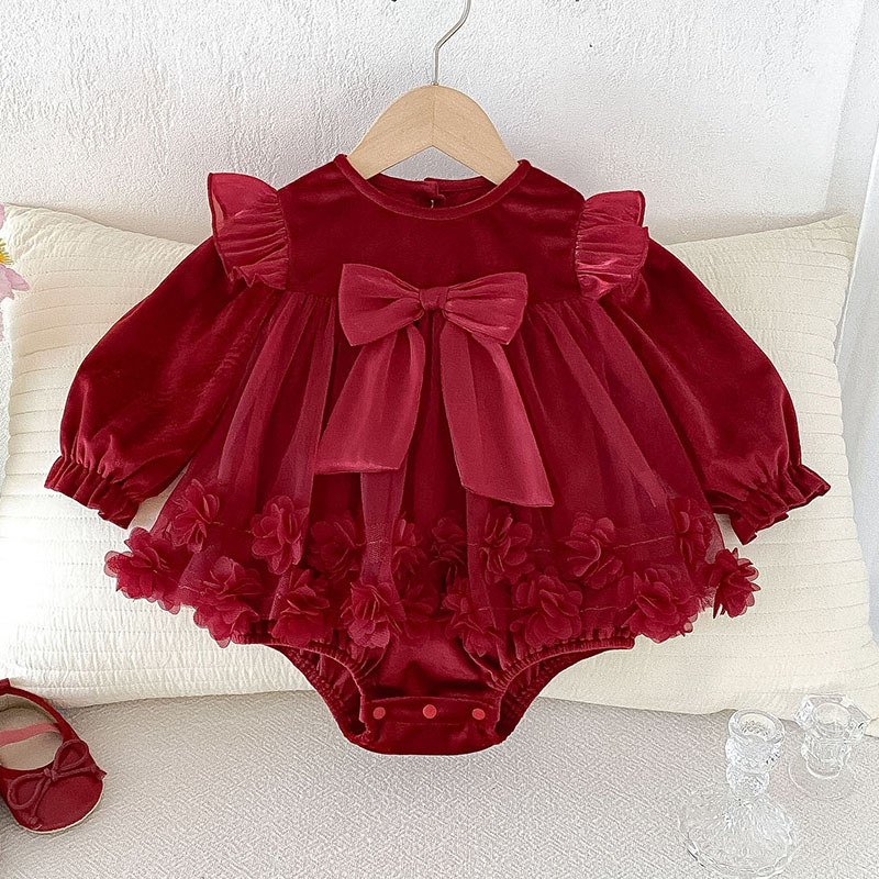 Autumn Newborn Girl Clothes Ko - đánh giá và giá Newborn Baby Girl Romper Floral